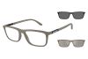 Óculos de grau Emporio Armani EA4160 54381W 55 Clip-On