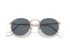 Óculos de sol Ray Ban RB3447 9202R5 53 Round Metal