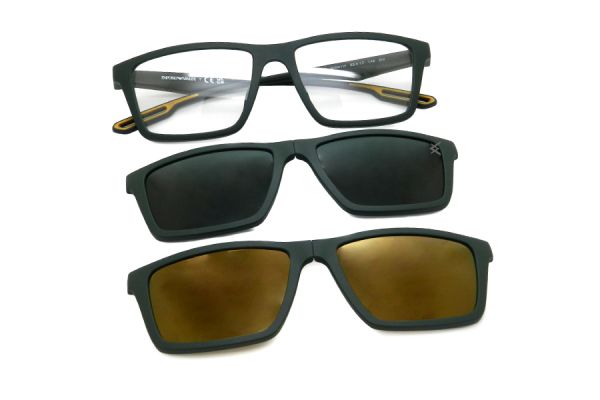 Óculos de grau Emporio Armani EA4189U 50581W Clip-on