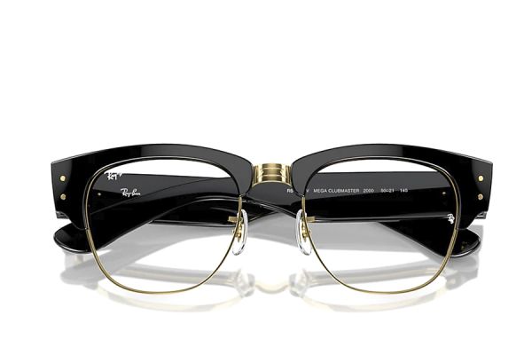 Óculos de grau Ray Ban RB0316V 2000 50 Mega Clubmaster