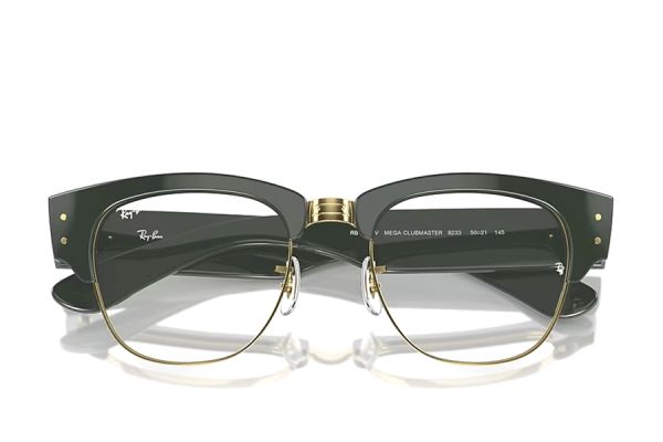 Óculos de grau Ray Ban RB0316V 8233 50 Mega Clubmaster
