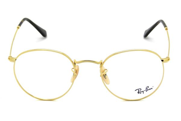 Óculos de grau Ray Ban RB3447VL 2500 53 Round Metal