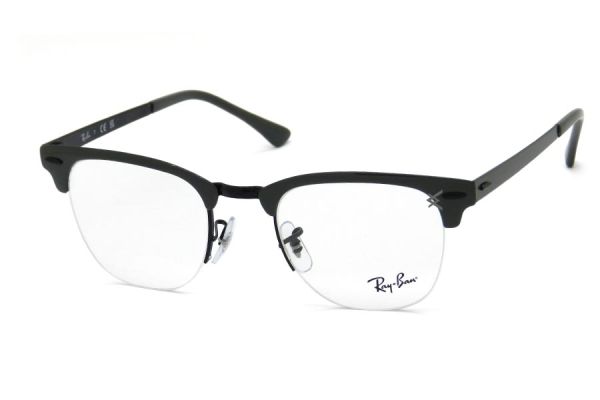 Óculos de grau Ray Ban RB3716-V-M 3147 Clubmaster Metal
