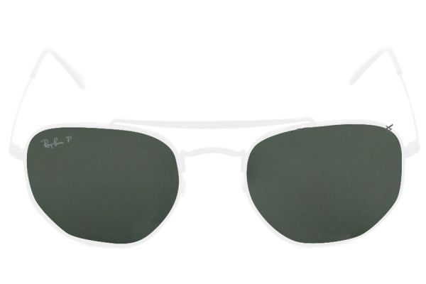 Lente Ray Ban RB3648N 54 The Marshal II - G-15 Polarizado