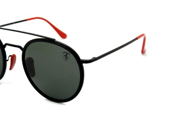 Ray Ban RB3647-M F028/31 Round Double Bridge Scuderia Ferrari