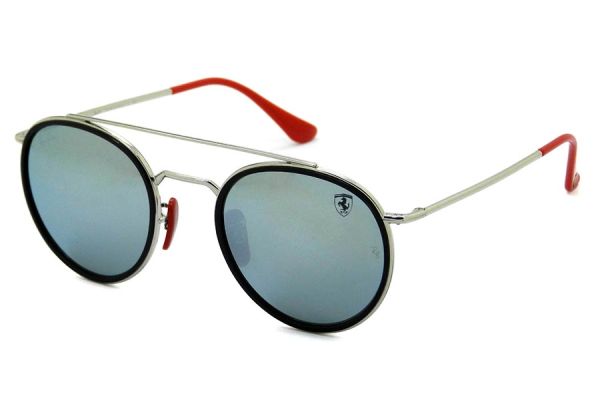 Ray Ban RB3647-M F031/30 Round Double Bridge Scuderia Ferrari