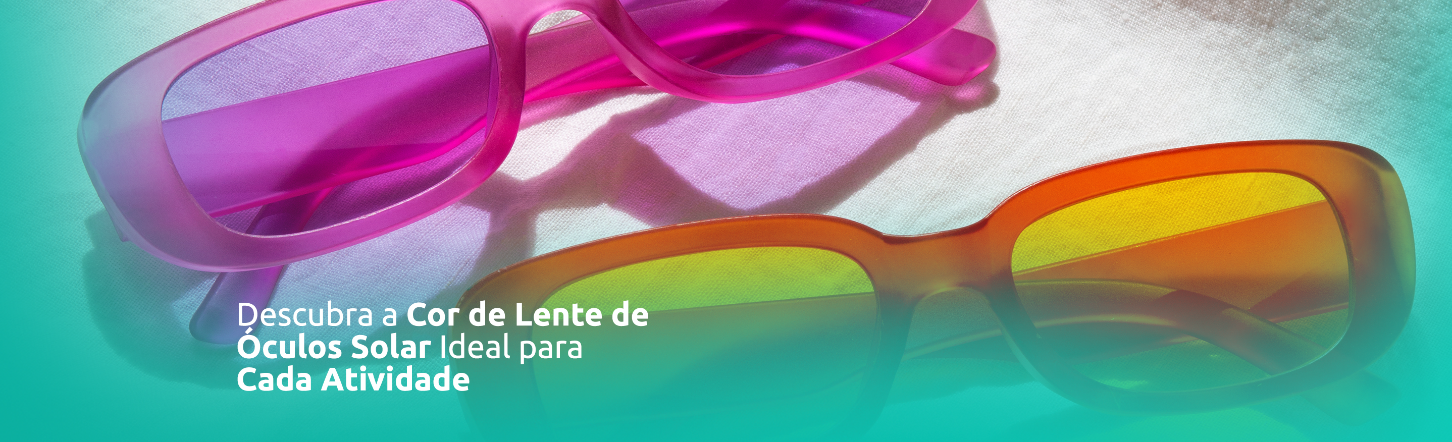 Você sabia que a cor da lente dos óculos solares pode influenciar diretamente na sua experiência visual e proteção dos olhos?